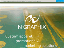 Tablet Screenshot of n-graphix.com
